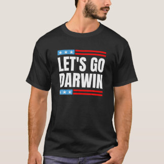 Låt oss Go Darwin Pro Vaccine Vaccination Funny Sa T Shirt