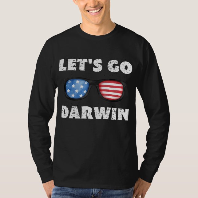 Låt oss Go Darwin T Shirt (Framsida)