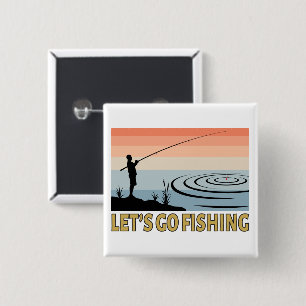 Låt oss Go Fishing Knapp