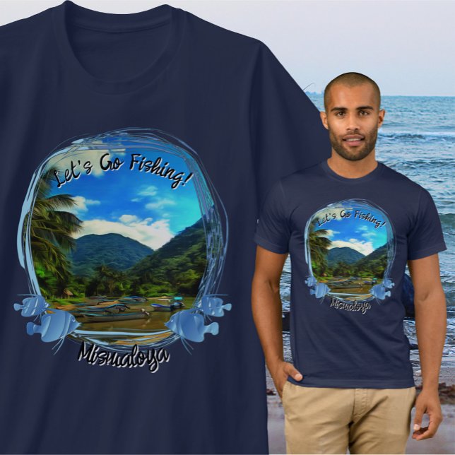 Låt oss Go Fishing Mismaloya River 0344 T Shirt (Skapare uppladdad)