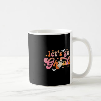 Låt oss Go Ghouls Cute Ghost Boo Funny Halloween W Kaffemugg