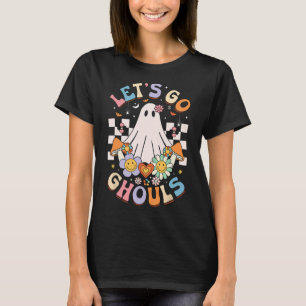 Låt oss Go Ghouls Halloween Ghost Outfit Costume R T Shirt