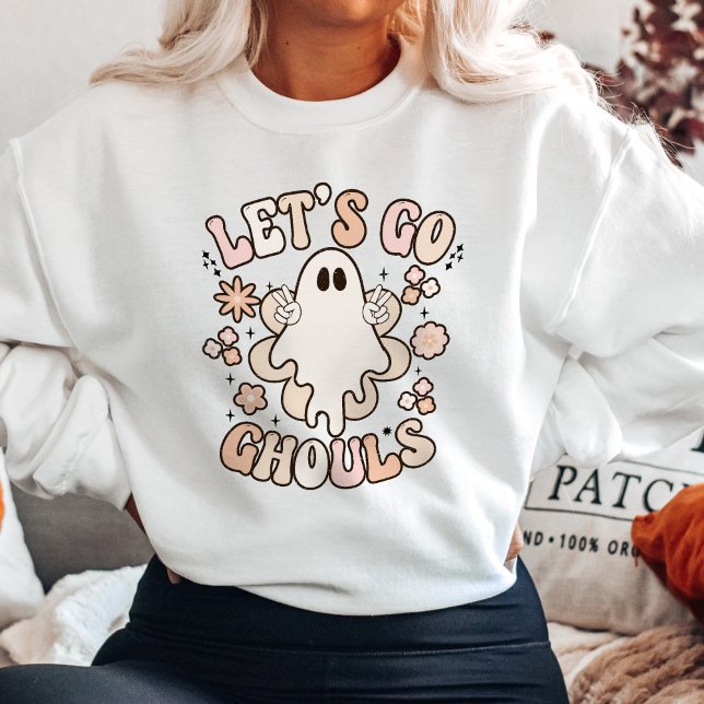 Låt oss Go Ghouls Halloween Sweatshirt T Shirt (Skapare uppladdad)