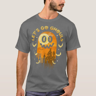 Låt oss Go Ghouls Spooky Season Halloween Trick el T Shirt