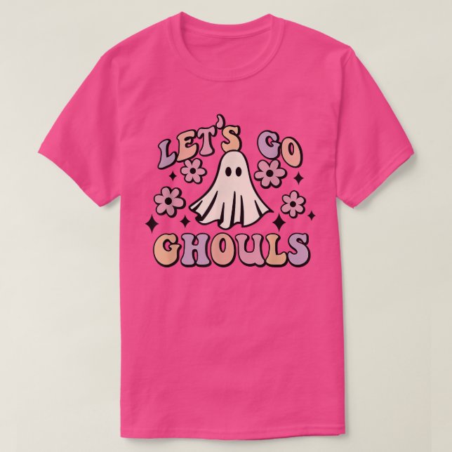 Låt oss Go Ghouls T Shirt (Design framsida)