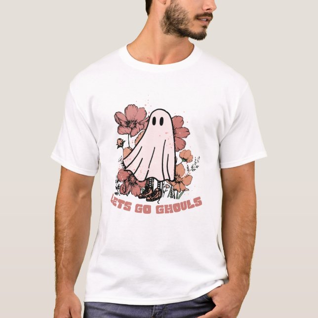 Låt oss Go Ghouls T Shirt (Framsida)