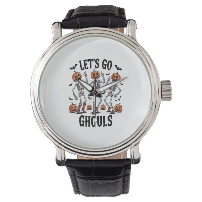 Låt oss Go Ghouls, underbart taloky Armbandsur (Framsida)