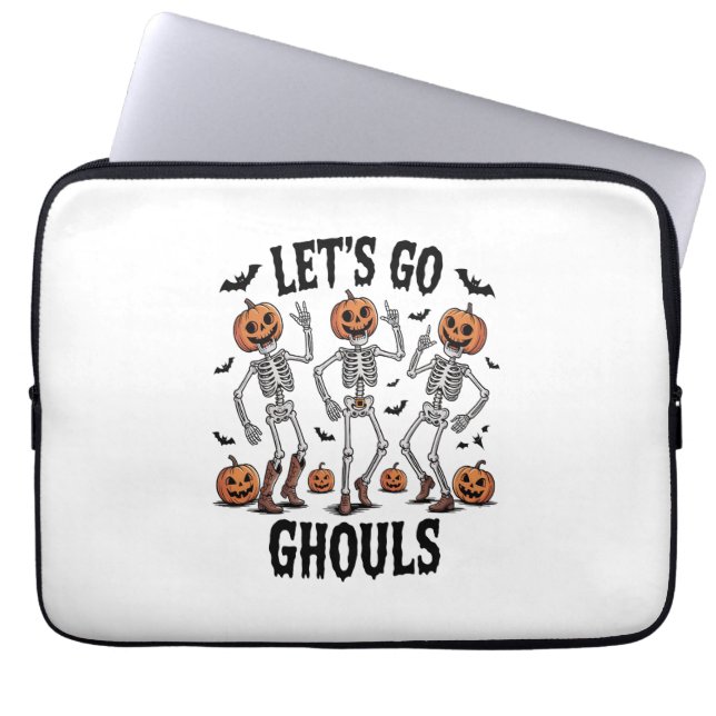 Låt oss Go Ghouls, underbart taloky Laptop Fodral (Framsidan)