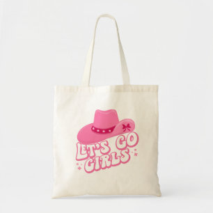 Låt oss Go Girls, Girls Resa, Retro Graphic Tygkasse
