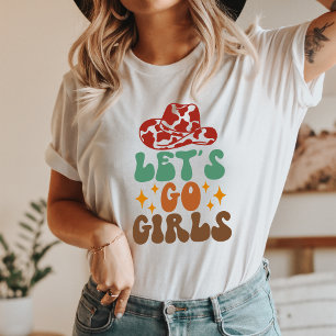 Låt oss Go Girls Rodeo Tshirt T Shirt