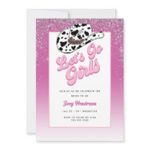 Låt oss Go Girls Rosa Helg Bachelorette Party