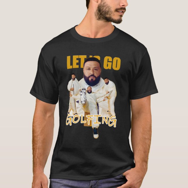 Låt oss Go Golfing T Shirt (Framsida)