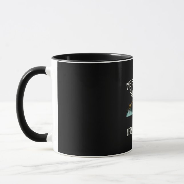 Låt oss Go Hunting Mugg (Vänster)