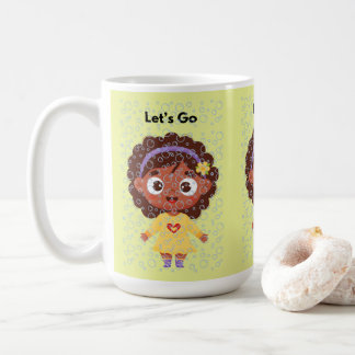 "Låt oss Go" kaffe eller te mugg har sin egen vibe