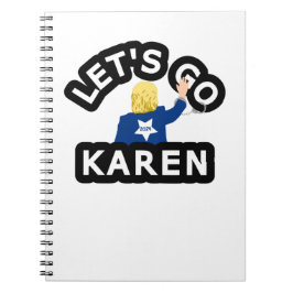 LÅT OSS GO KAREN ANTECKNINGSBOK