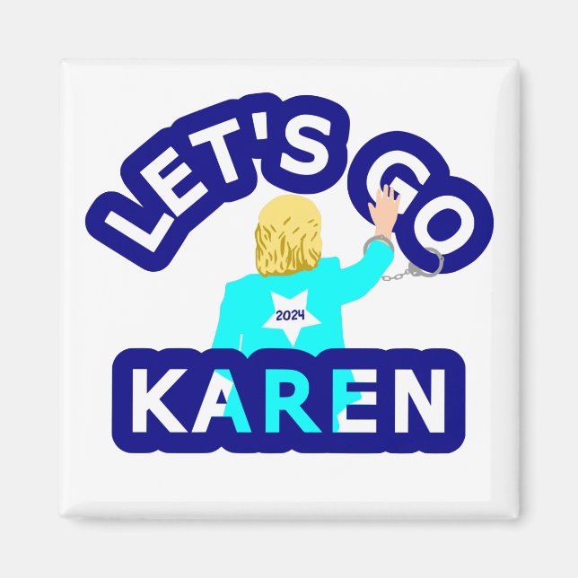 LÅT OSS GO KAREN MAGNET (Framsidan)
