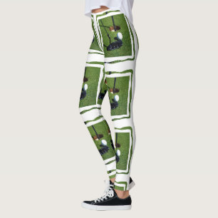 Låt oss Go Play Golf. Leggings
