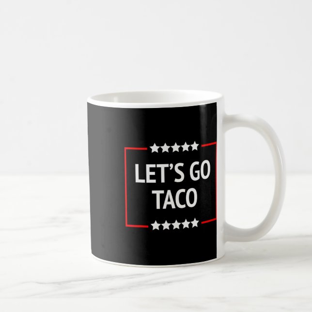 Låt oss Go Taco 11 Kaffemugg (Höger)