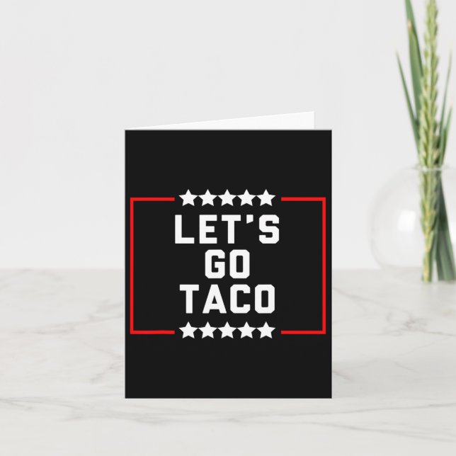 Låt oss Go Taco 16 Kort (Framsida)
