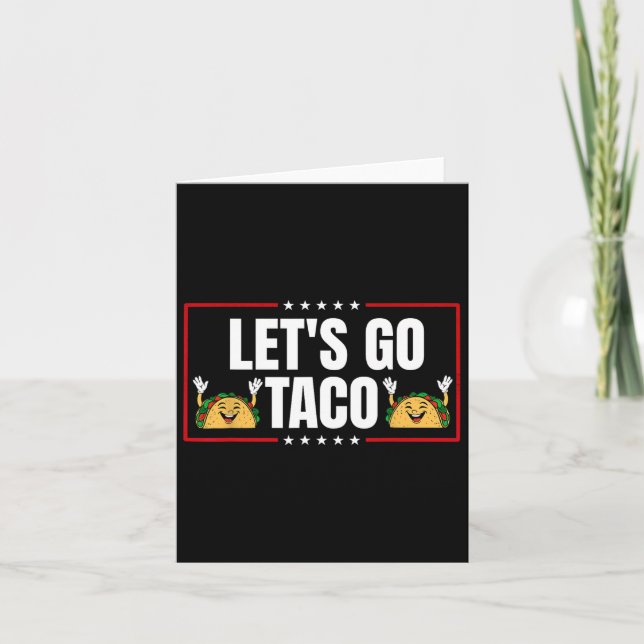 Låt oss Go Taco 19 Kort (Framsida)