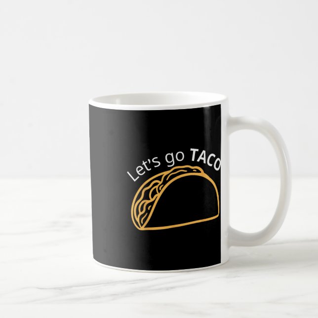 Låt oss Go Taco 24 Kaffemugg (Höger)