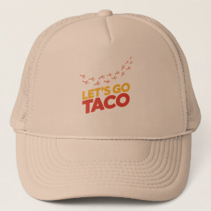 Låt oss Go TACO Chicken-fotavtryck Keps