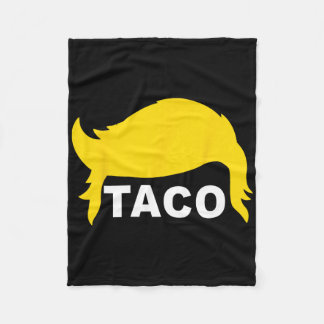 Låt oss Go Taco Funny Taco Hair Fleecefilt