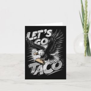 Låt oss Go Taco Funny Trump Alltid Chickens Out 42 Kort