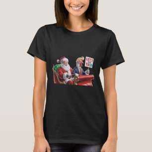 Låt oss Go Taco - Luserig Sleigh Ride med Jultomte T Shirt
