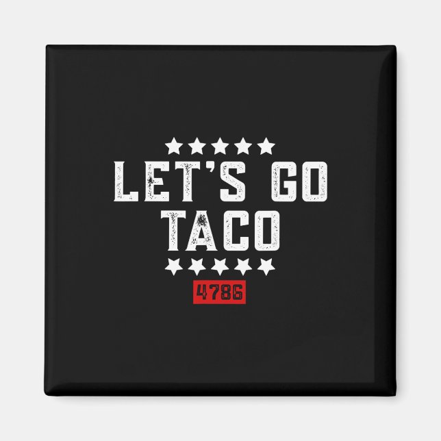 Låt oss Go Taco &# Magnet (Framsidan)