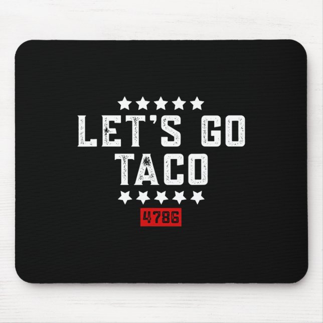 Låt oss Go Taco &# Musmatta (Framsidan)