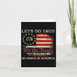 Låt oss Go Taco No Kung i Amerika sedan 1776 Ameri Kort