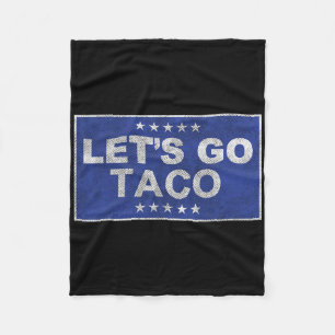 Låt oss Go Taco Shirt Låt oss Go Taco 35 Fleecefilt