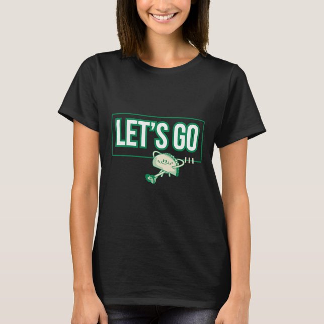 Låt oss Go Taco Shirt Låt oss Go Taco 49 T (Framsida)