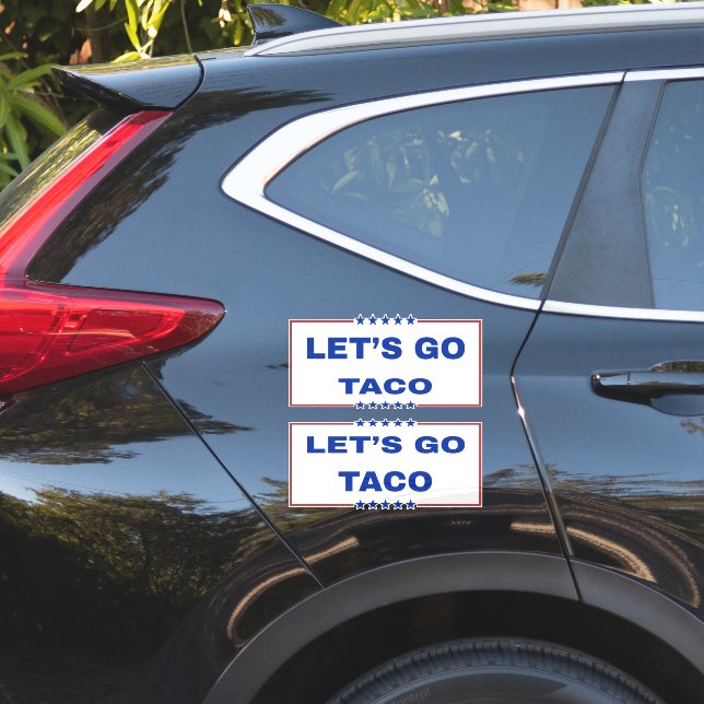Låt oss Go Taco Stickers Klistermärken (Bilsidan)