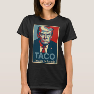 Låt oss Go Taco Trade Parody Graphic Donnie Taco M T Shirt