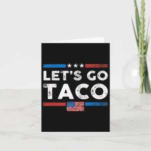 Låt oss Go Taco - Vintage 1 Kort