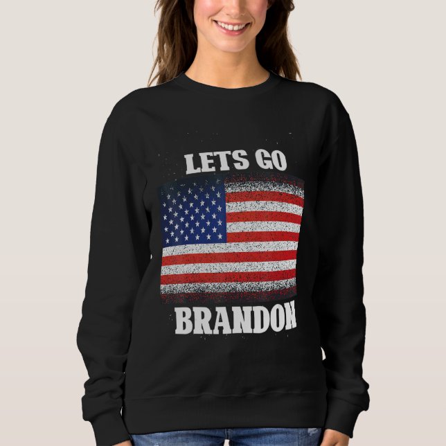 Låt oss Goo Brandun Konservativ Anti Liberal Us Fl T Shirt (Framsida)