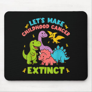 Låt oss Gör att barncancer Utdödar dinosauriens Bä Musmatta