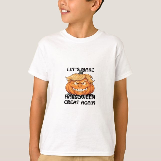 Låt oss Gör Halloween Underbart igen klassiskt T Shirt (Framsida)