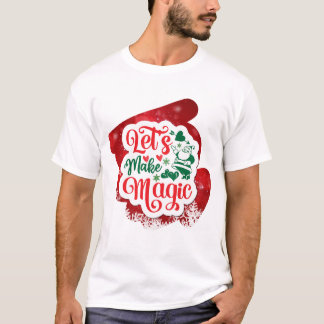 Låt oss Gör magisk jul-Gnistra T Shirt