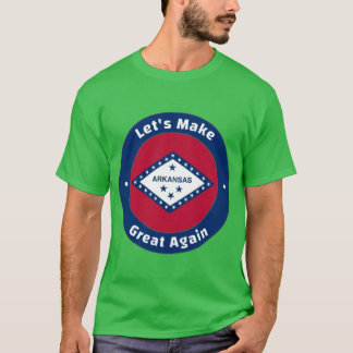 Låt oss göra Arkansas bra igen Överdimensionerad T Shirt
