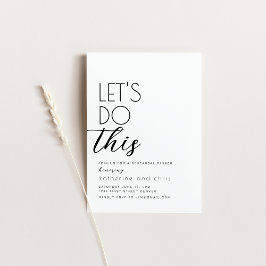 Låt oss göra den här inbjudan till repetitionsmidd