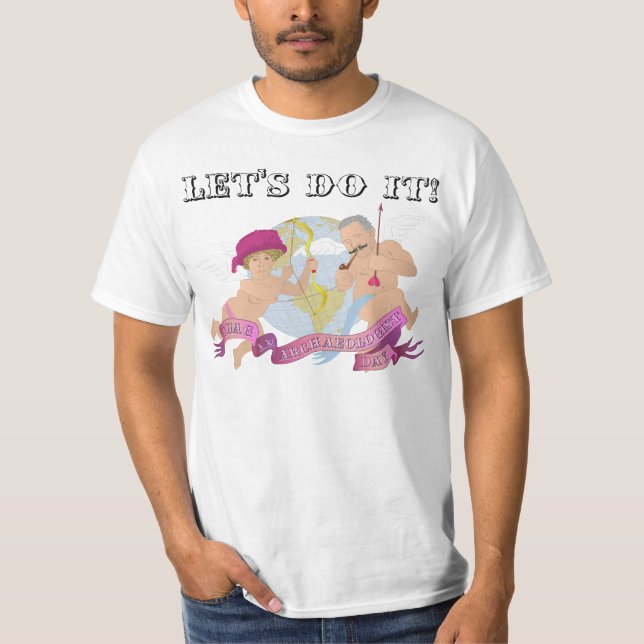 Låt oss göra det! tee shirt (Framsida)
