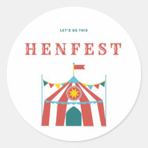 Låt oss göra detta - HenFest-klistermärke