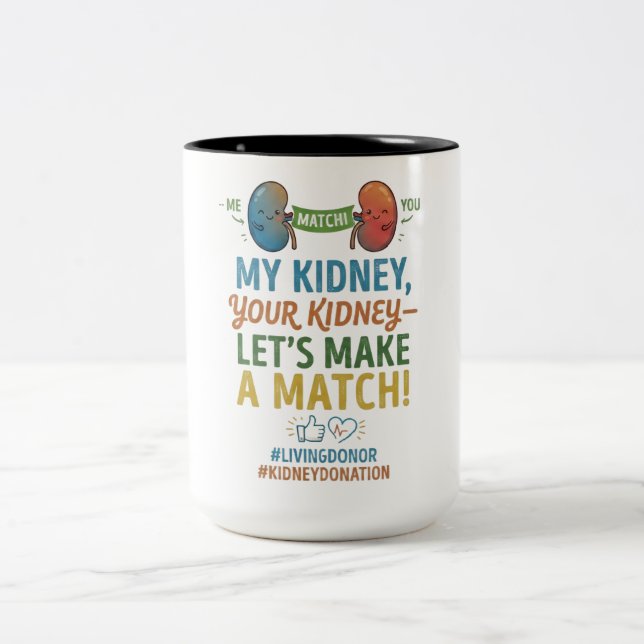 Låt Oss Göra En Match Mugg (Center)