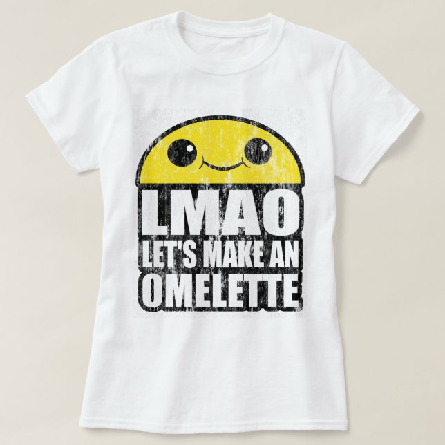Låt oss göra en omelett DS T-shirt (Design framsida)