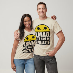 Låt oss göra en omelett t-shirt