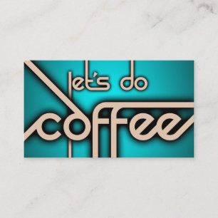 låt oss göra kaffe (stansmaskinkortet) lojalitetskort