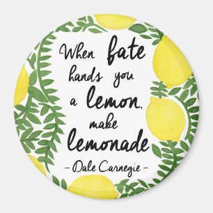 Låt oss göra Lemonade Magnet